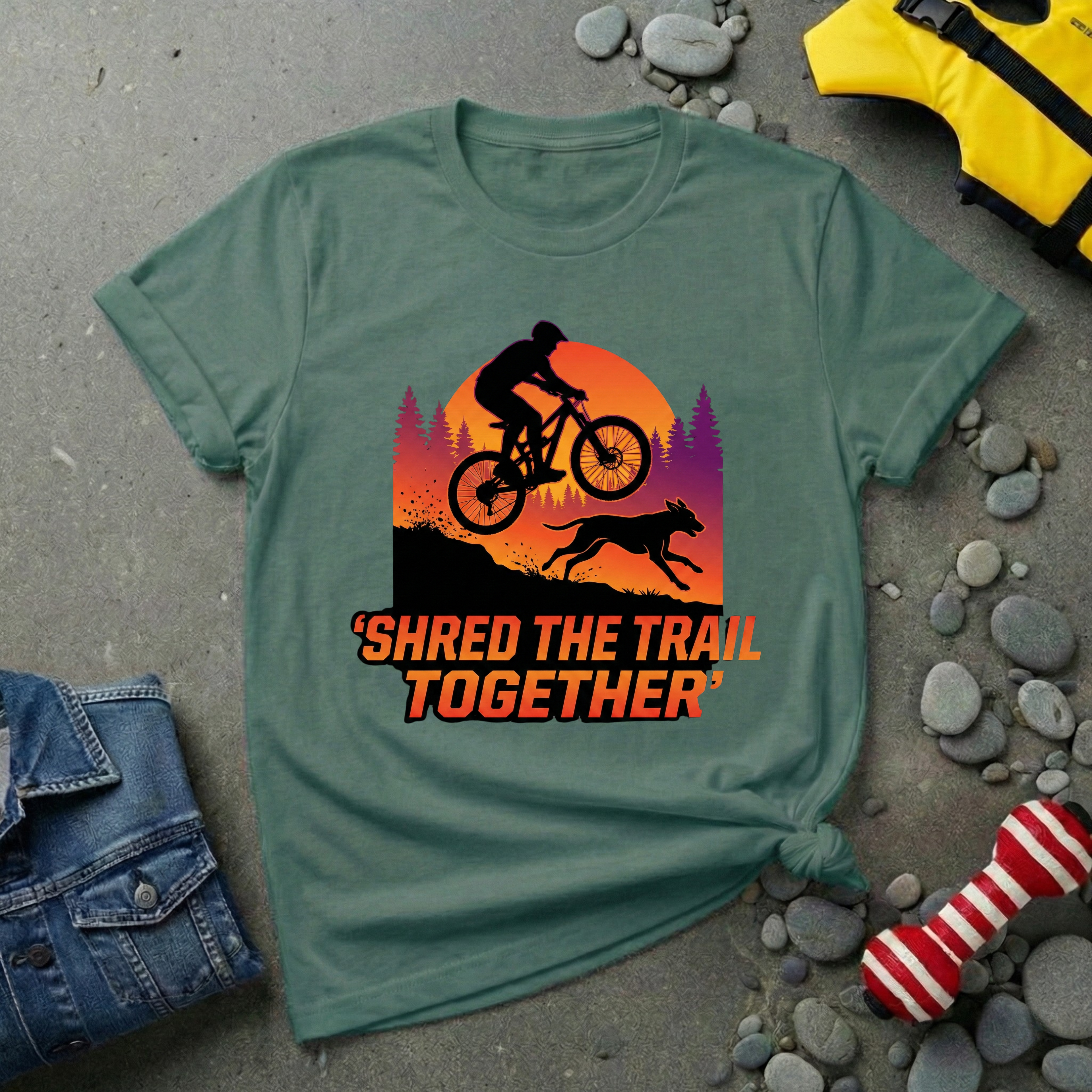 Shred The Trail Together T-Shirt