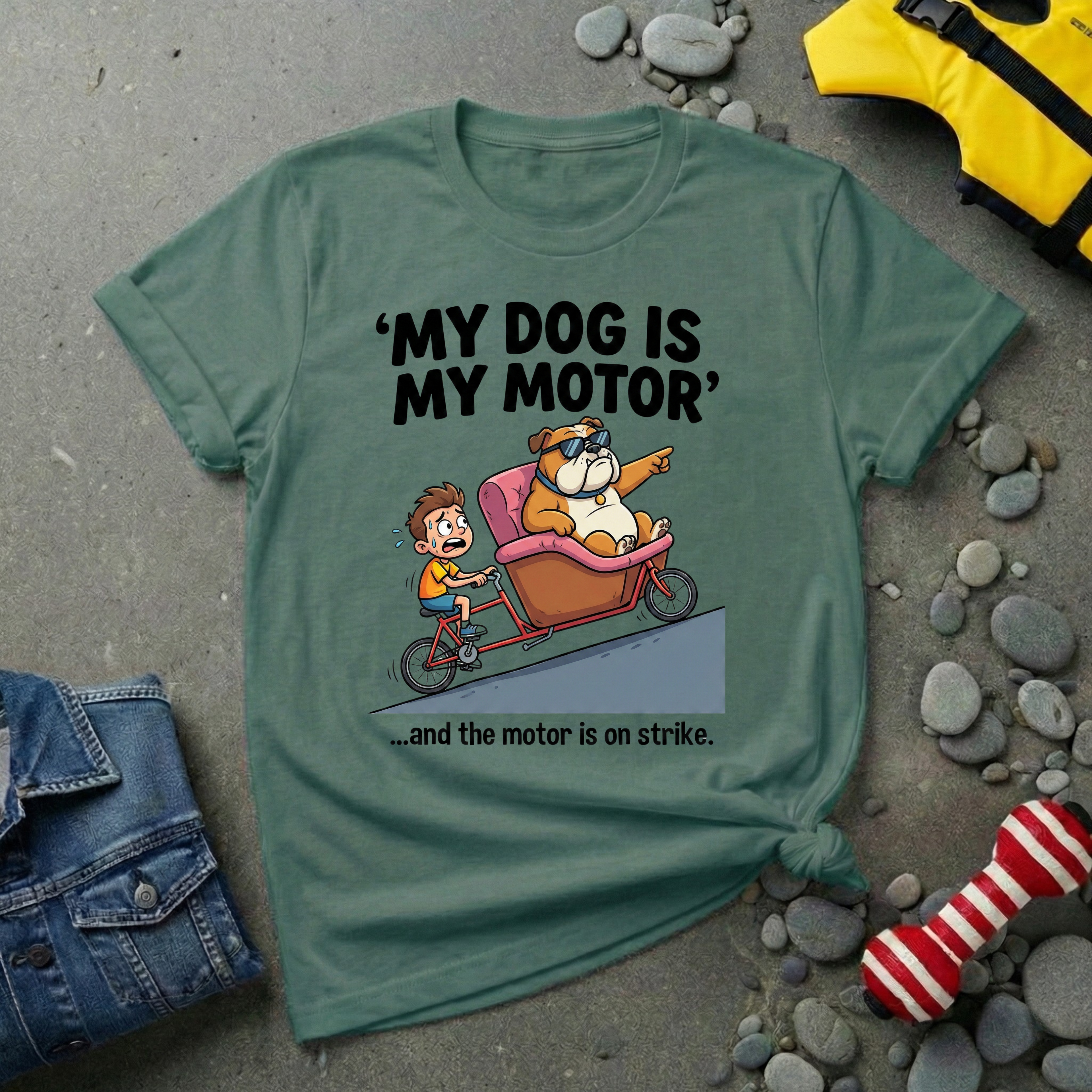 My Dog is My Motor T-Shirt