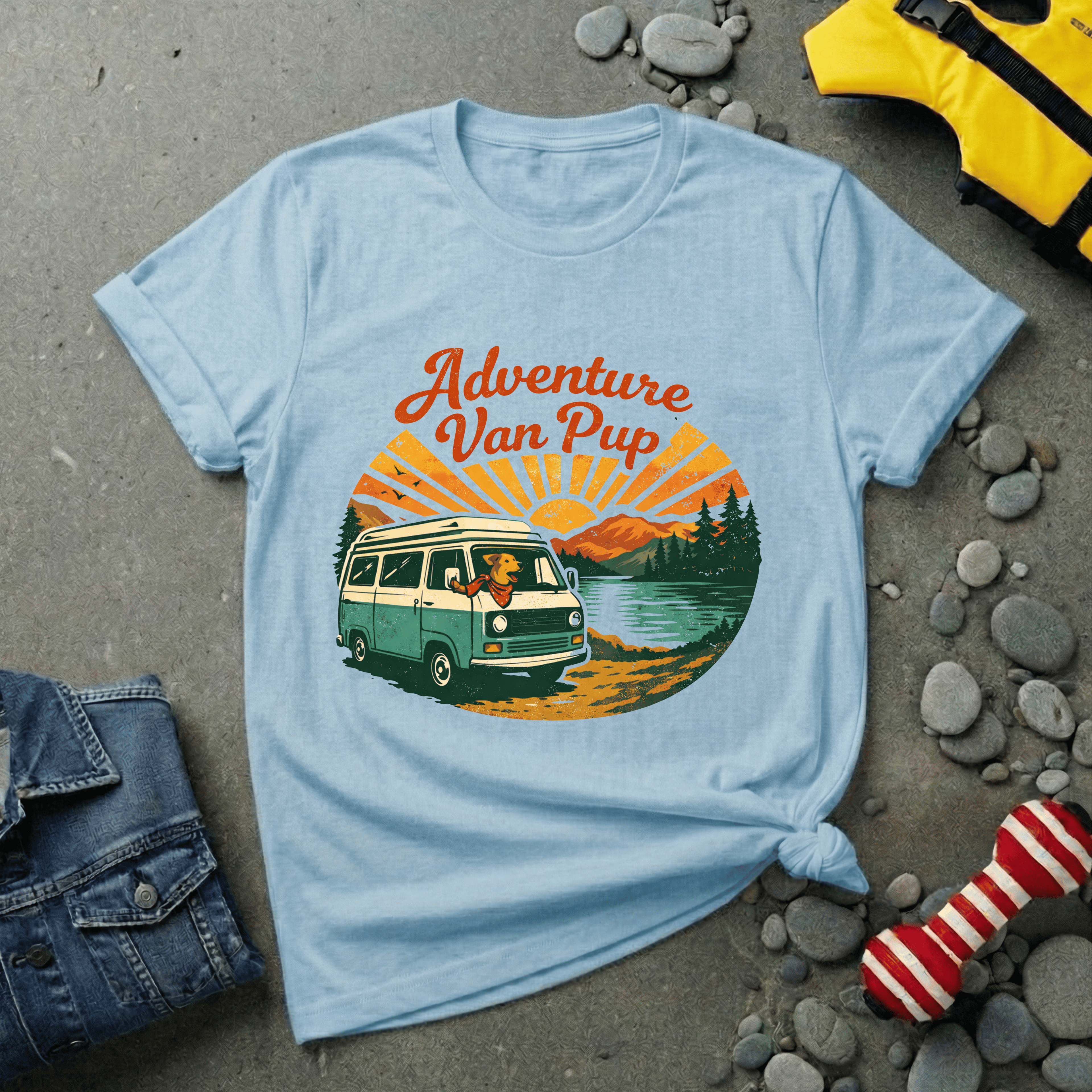 Adventure Van Pup T-Shirt