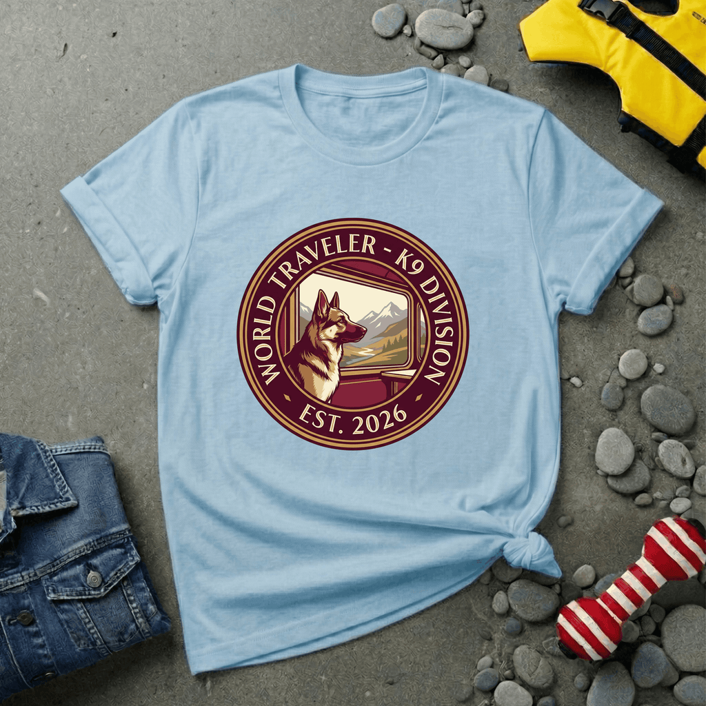 World Traveler - K9 Division T-Shirt