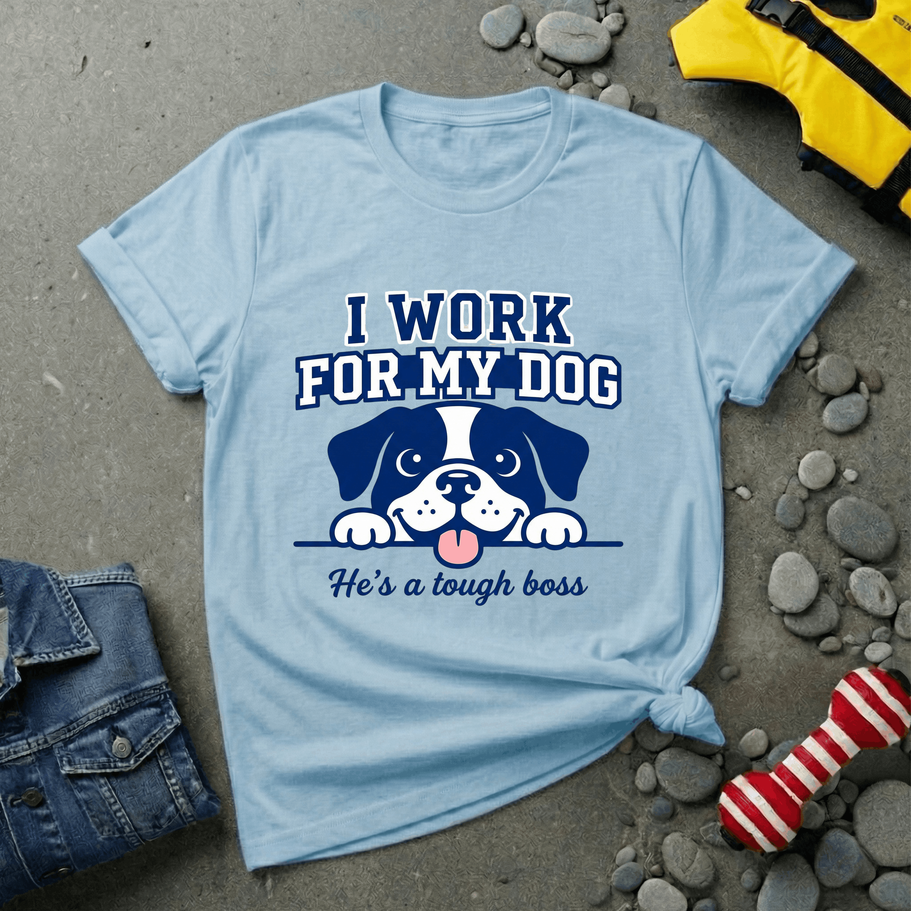 I Work For My Dog T-Shirt