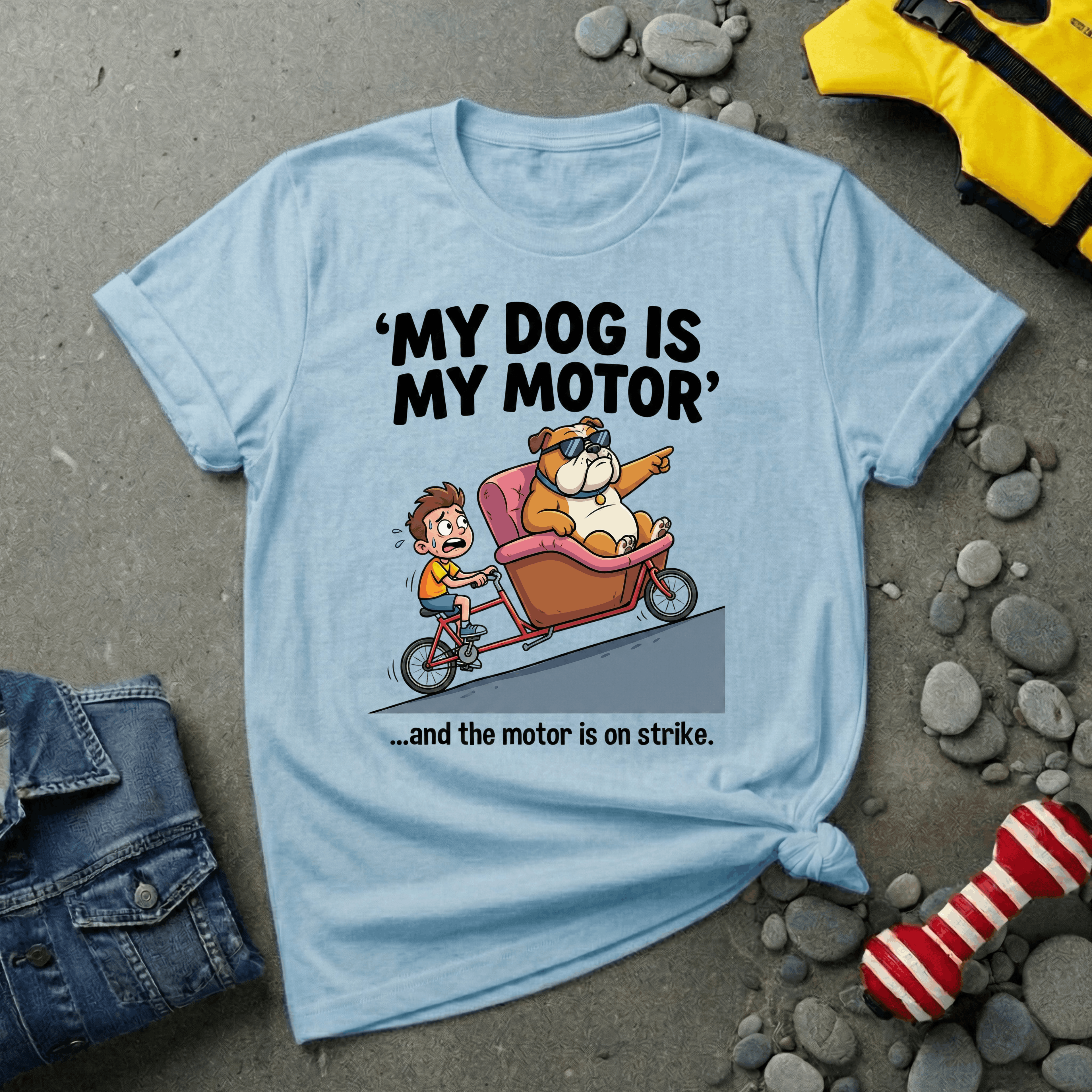 My Dog is My Motor T-Shirt