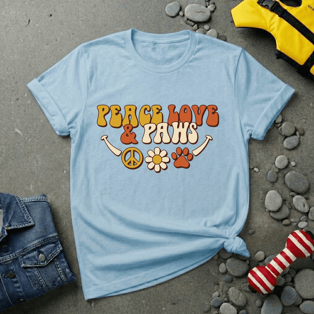 Peace Love & Paws T-Shirt