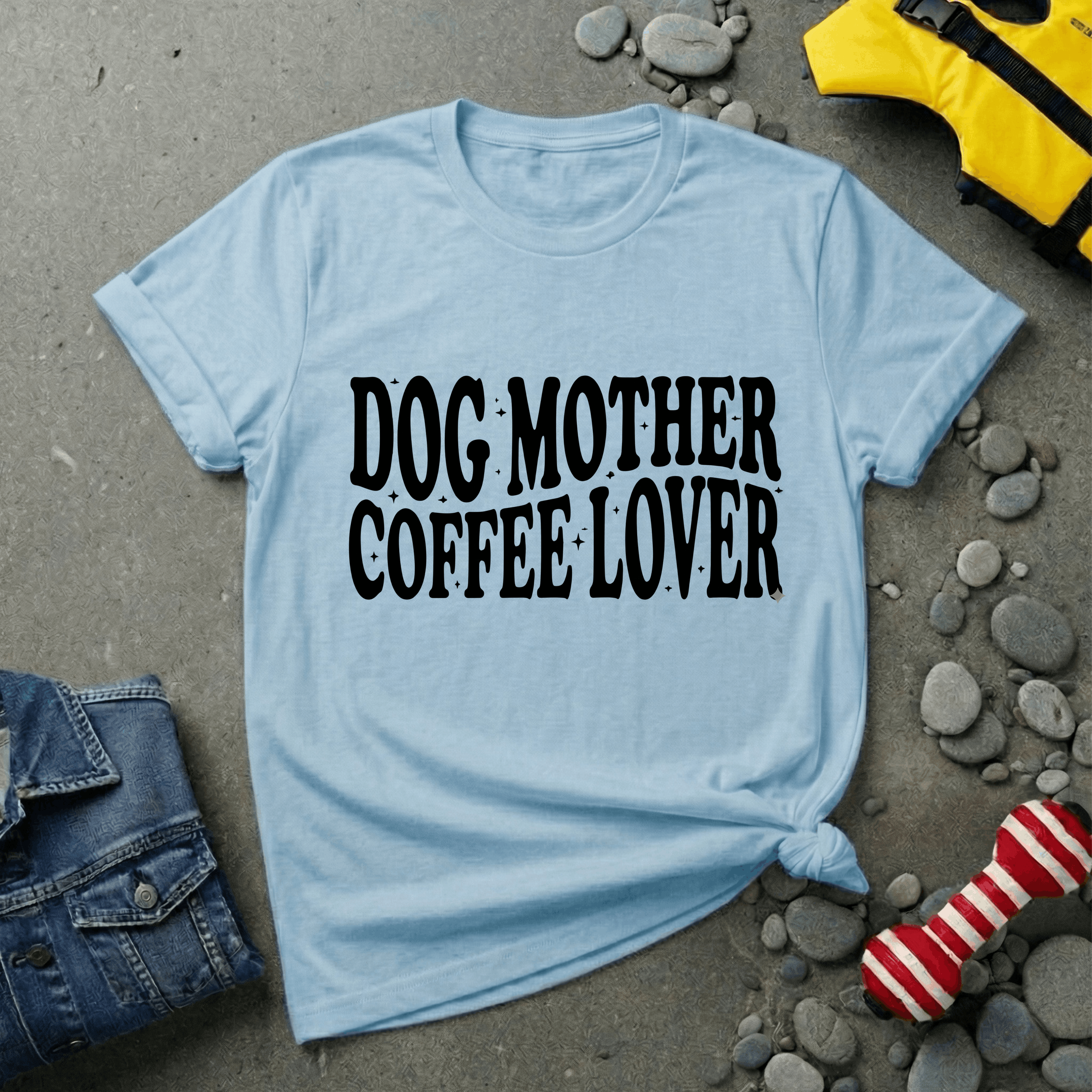 Dog Mother Coffee Lover T-Shirt