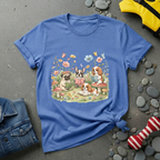 Dog with Books T-Shirt