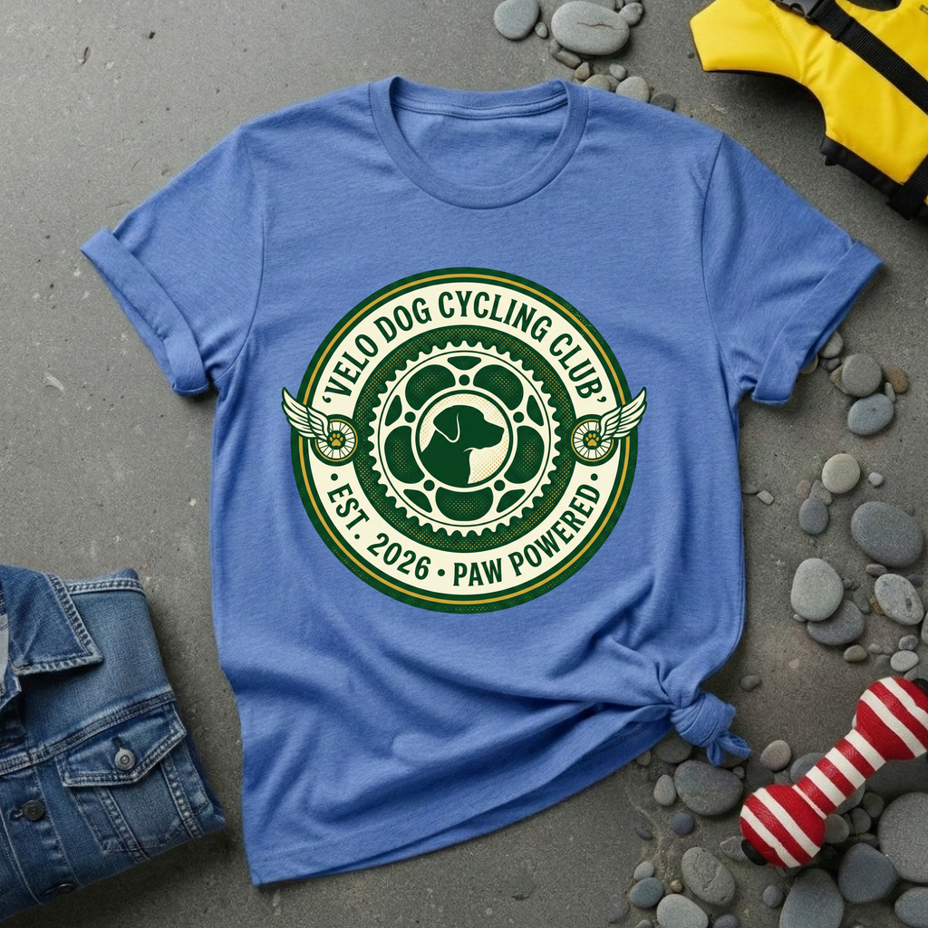 Dog Cycling Club T-Shirt
