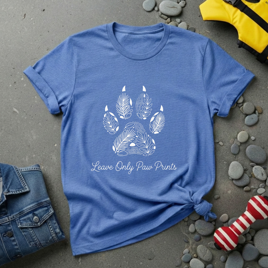 Leave Only Paw Prints T-Shirt