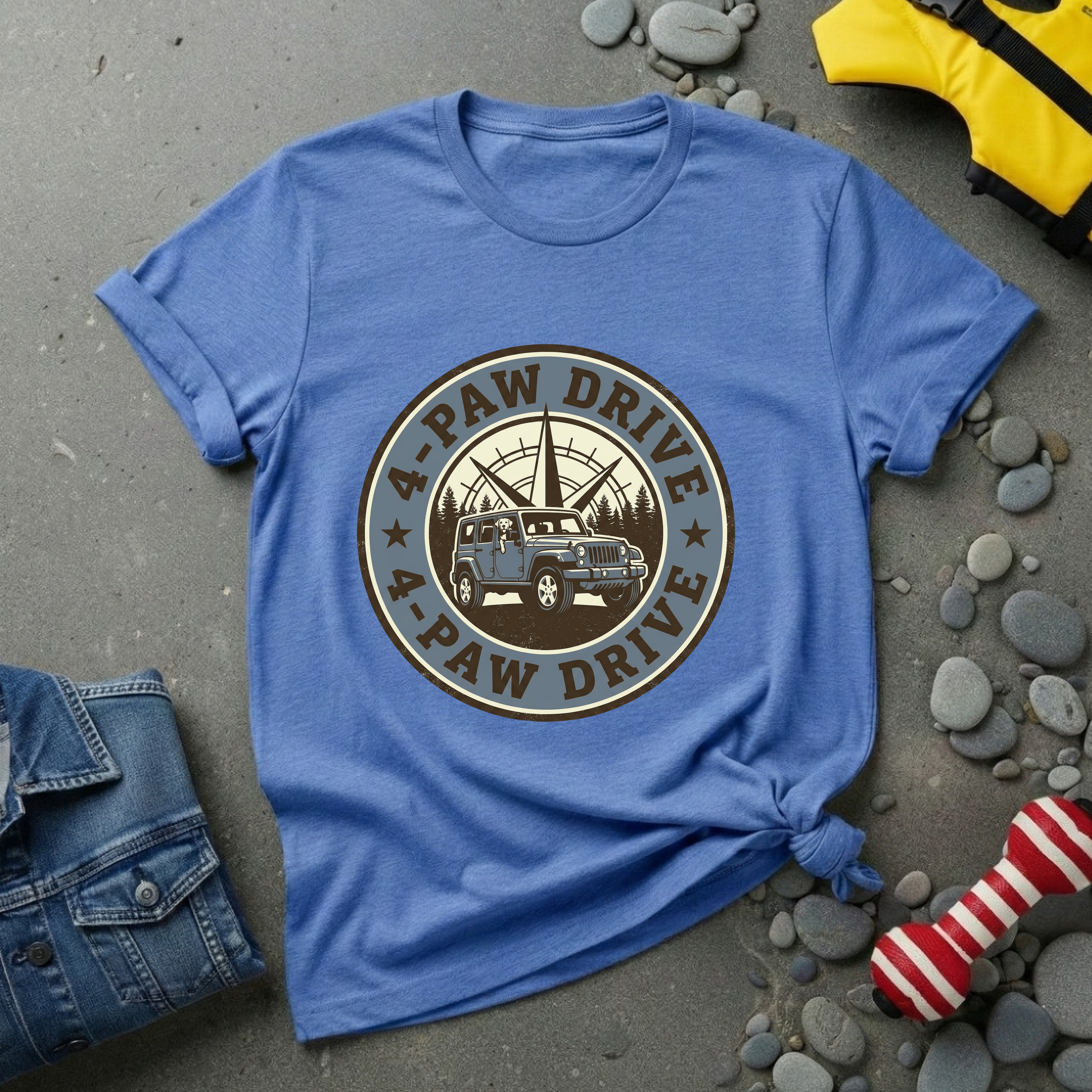 4-Paw Drive T-Shirt