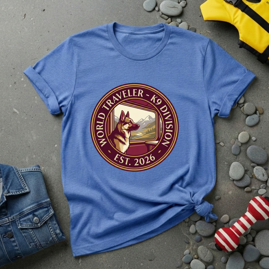 World Traveler - K9 Division T-Shirt