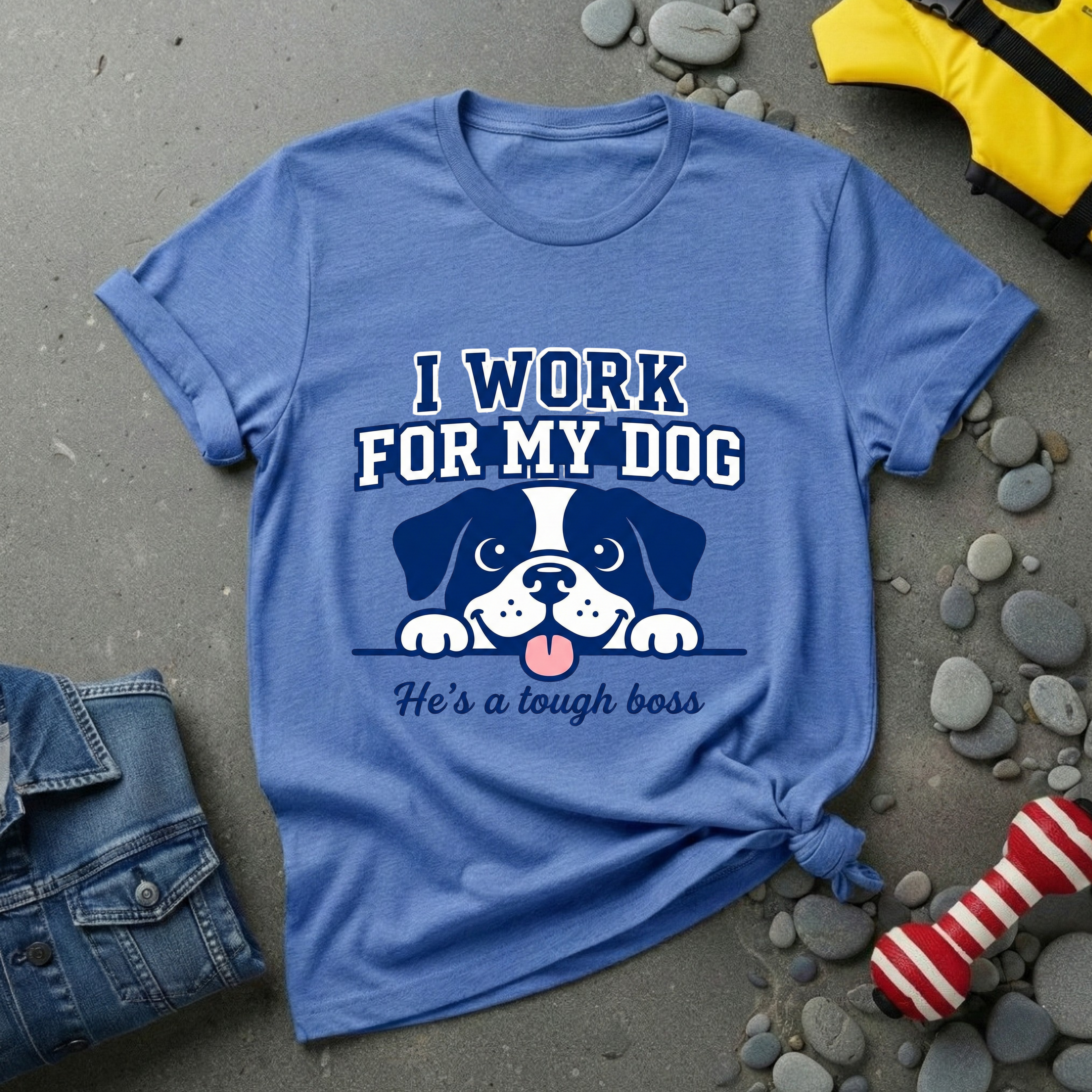 I Work For My Dog T-Shirt