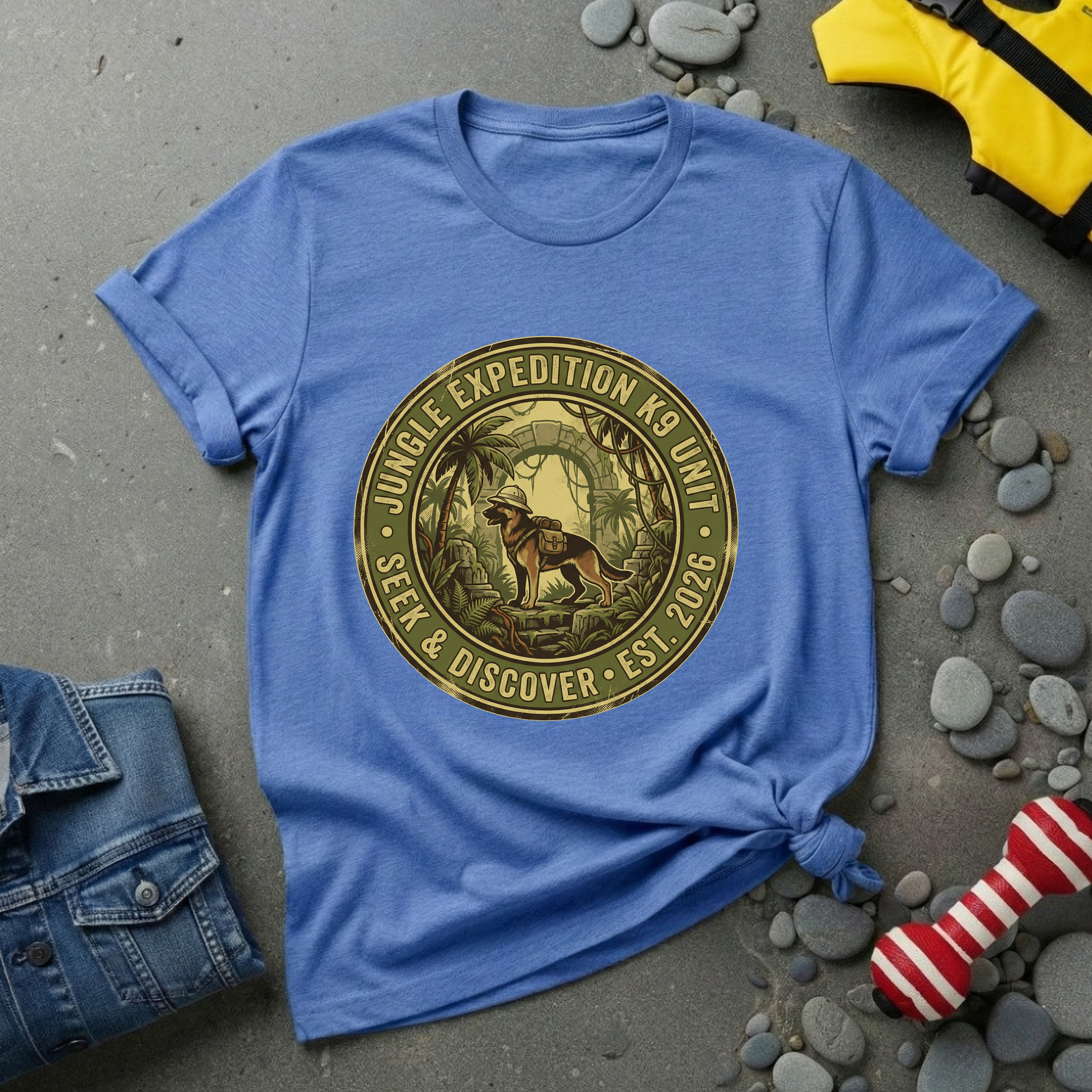 Jungle Expedition K9 T-Shirt