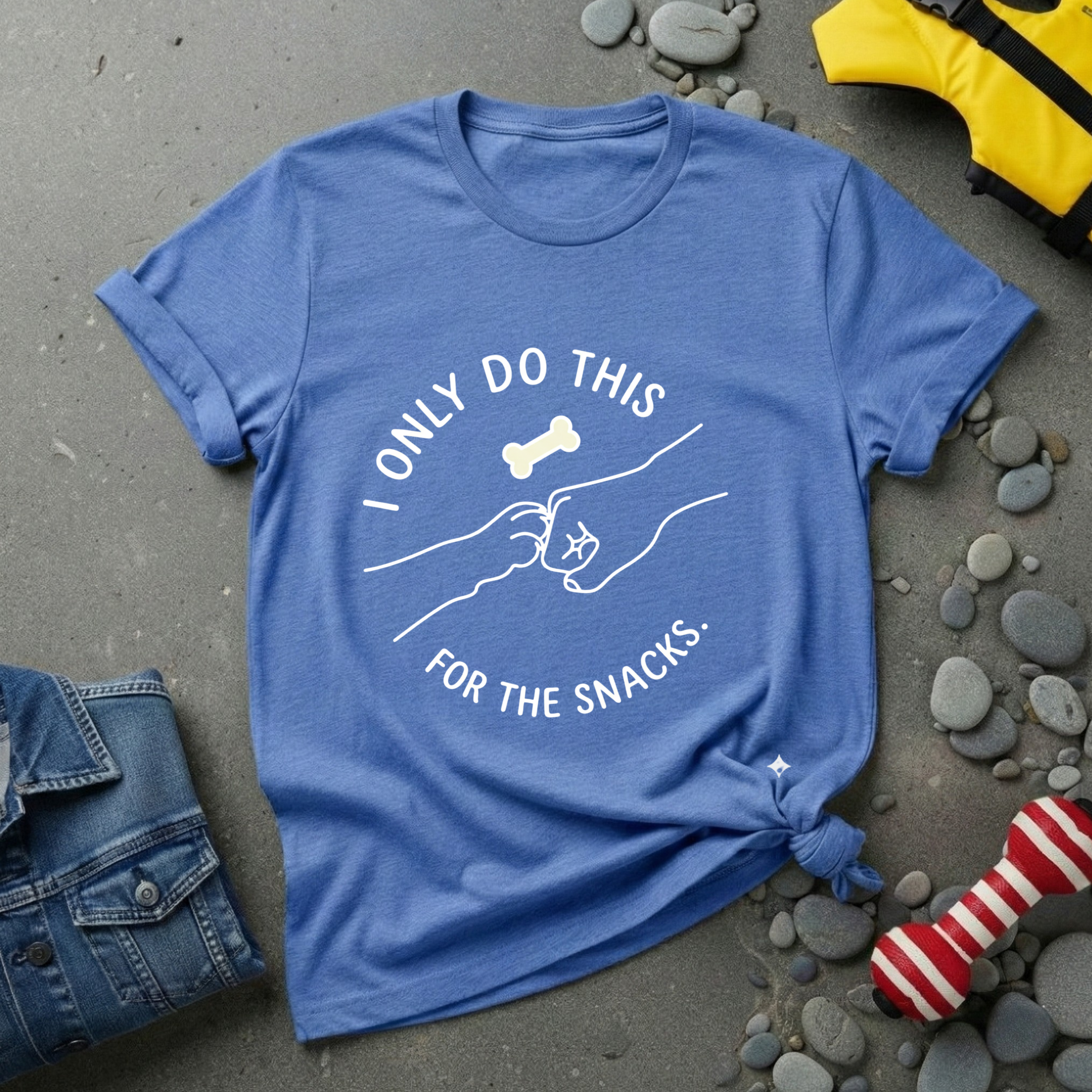 I Only Do This For The Snacks T-Shirt
