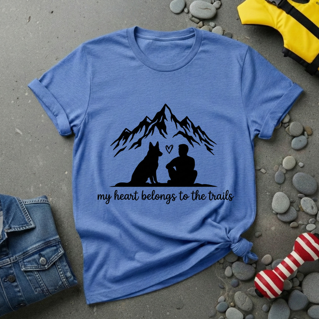 My Heart Belongs to the Trails T-Shirt