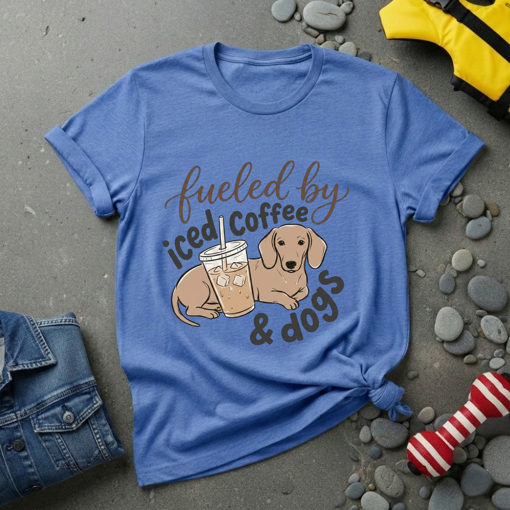 Ice Coffee & Dogs T-Shirt