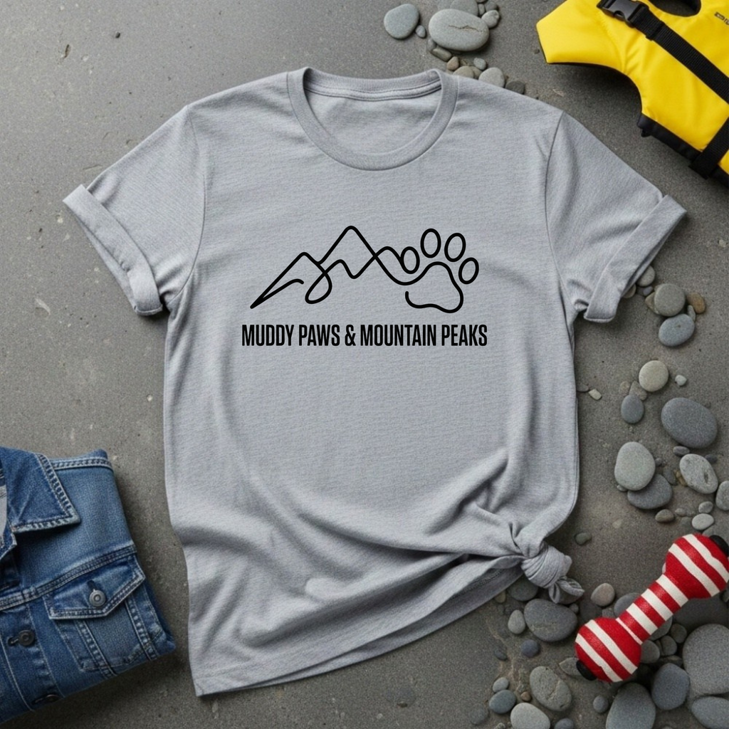 Muddy Paws & Mountain Peaks T-Shirt