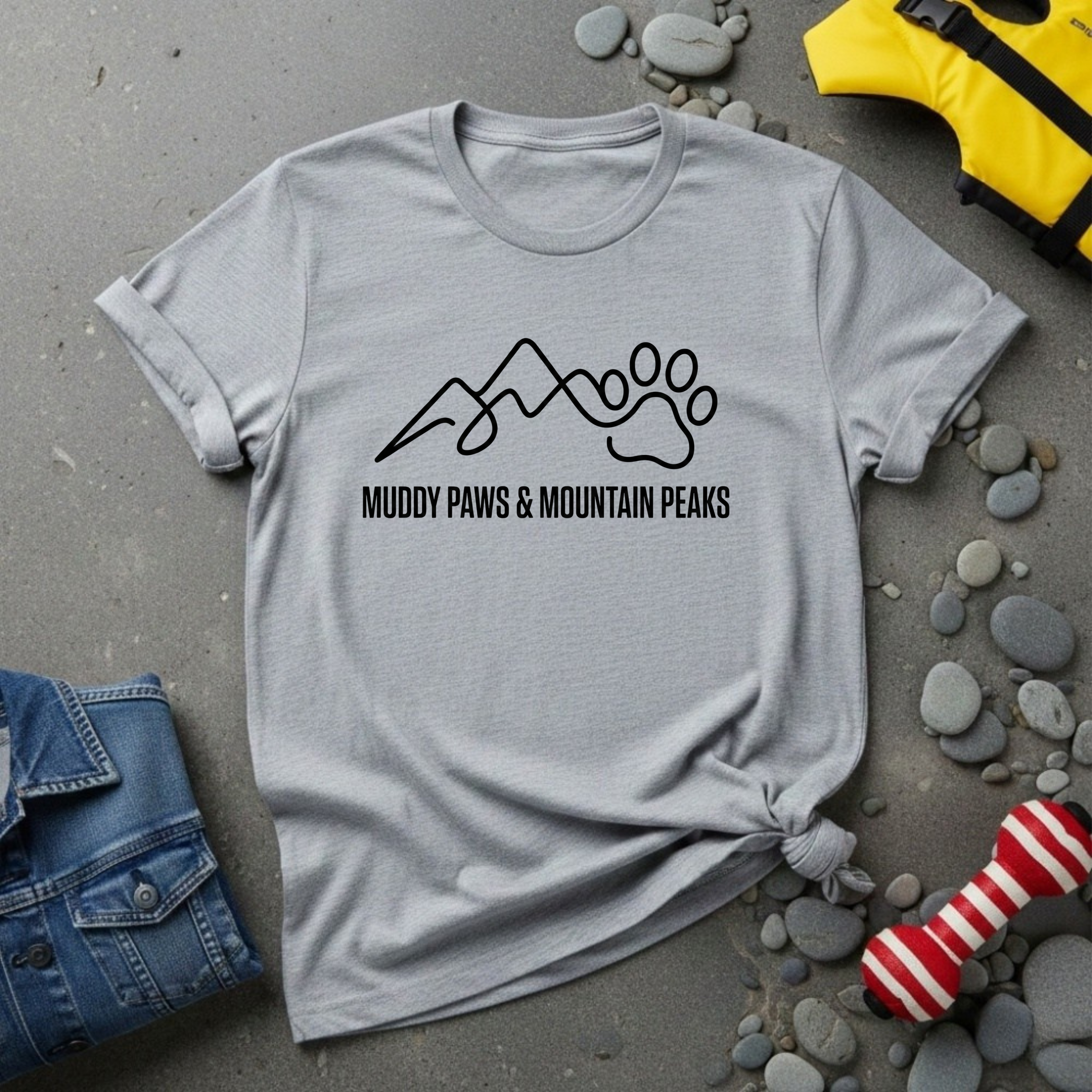 Muddy Paws & Mountain Peaks T-Shirt