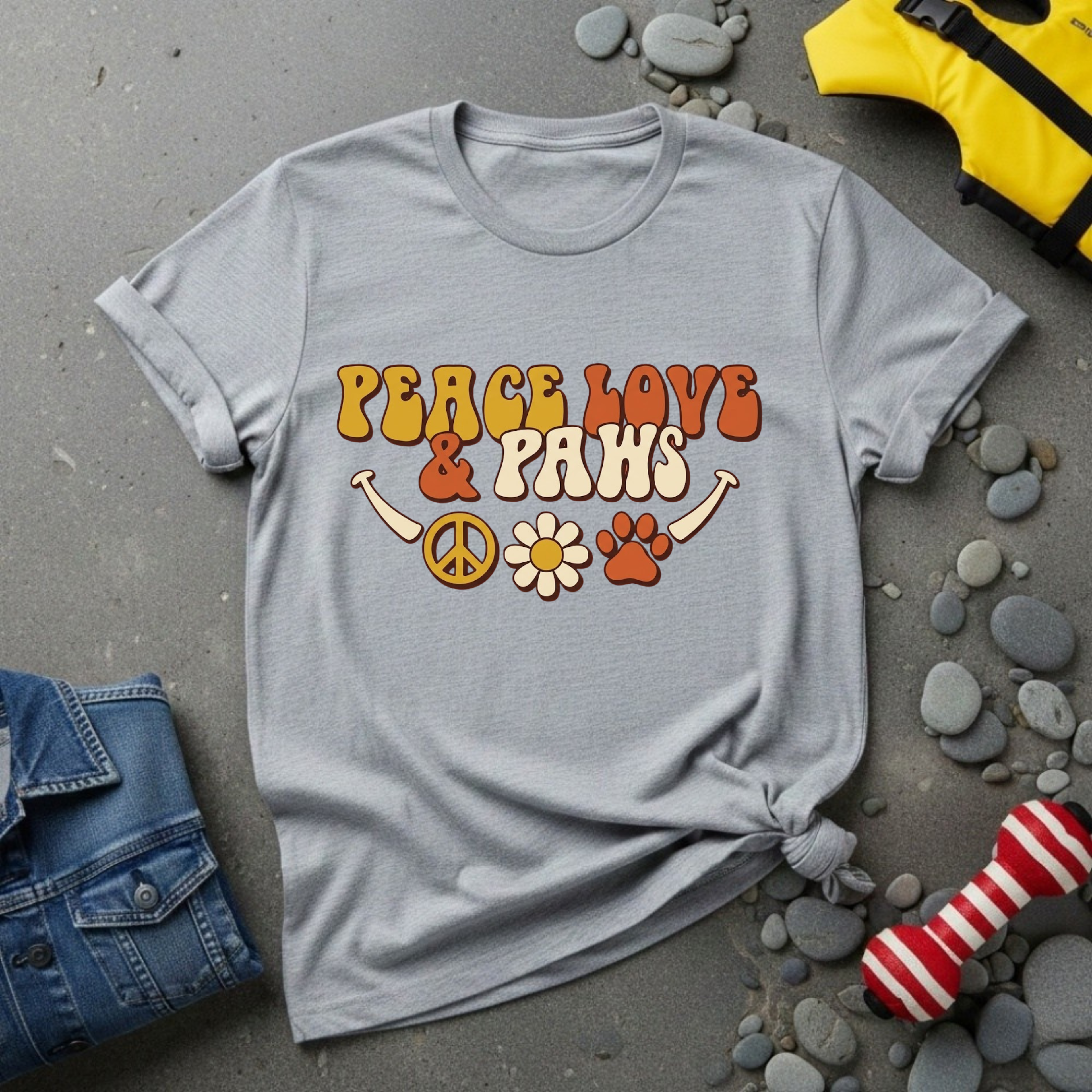 Peace Love & Paws T-Shirt
