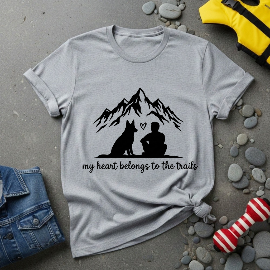 My Heart Belongs to the Trails T-Shirt