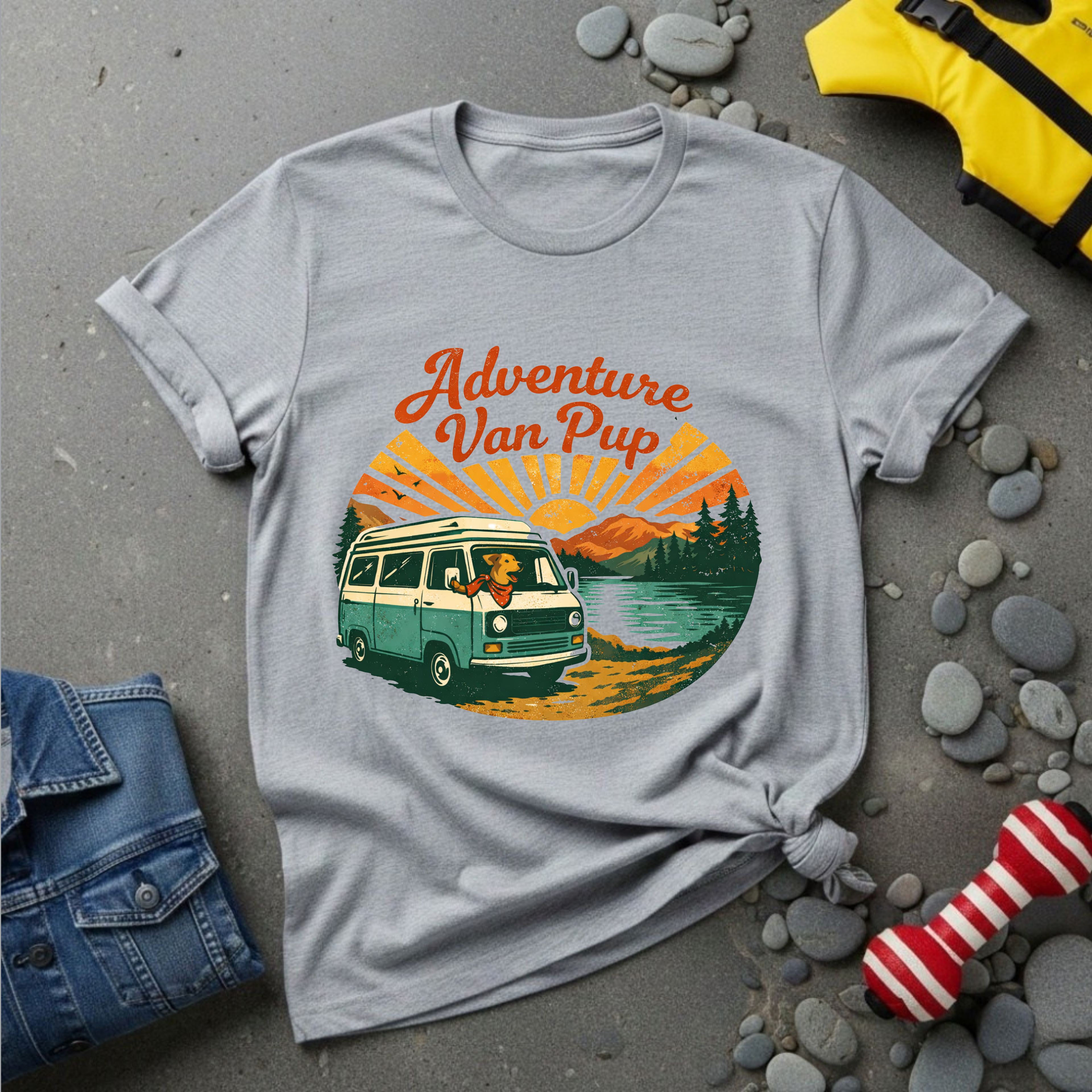 Adventure Van Pup T-Shirt