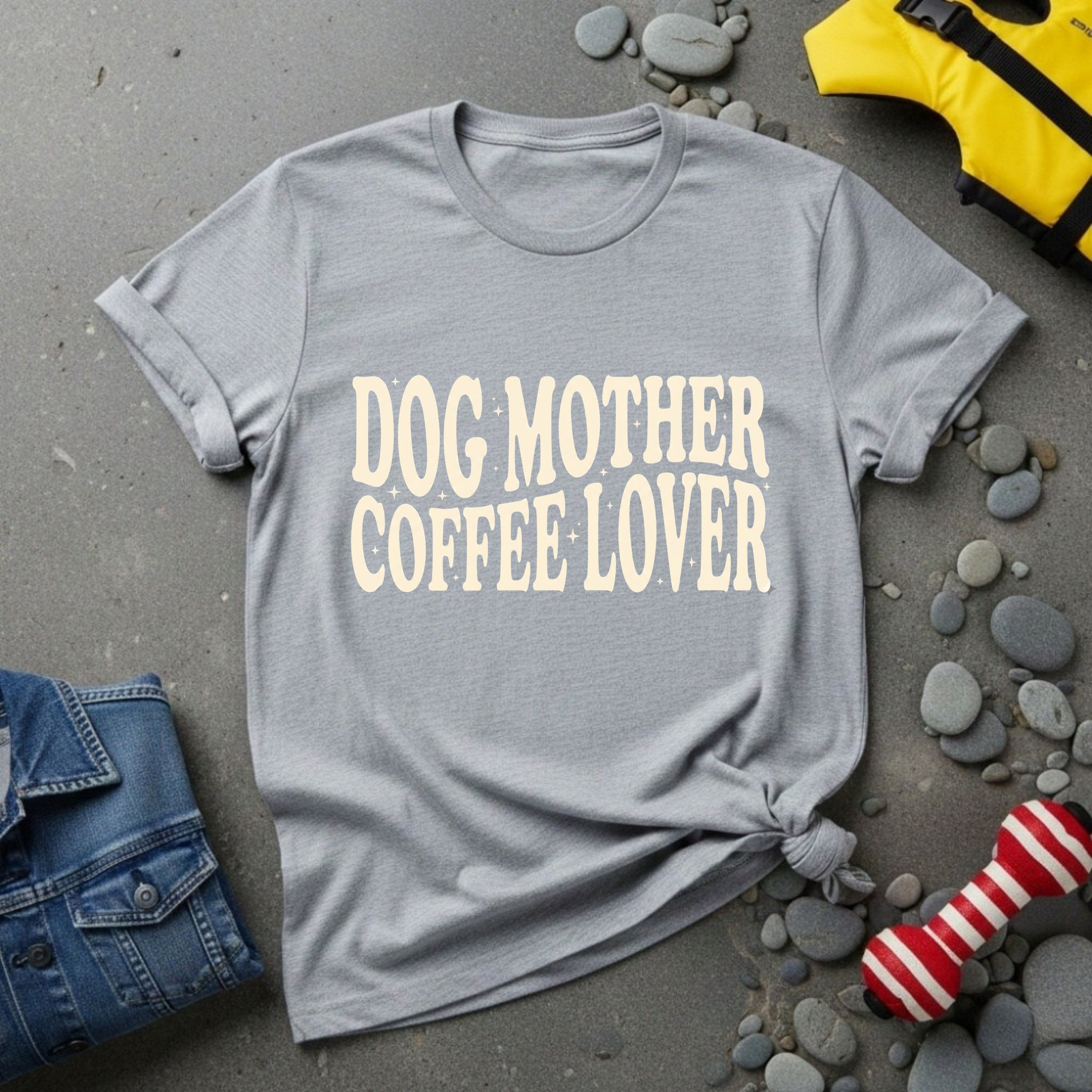 Dog Mother Coffee Lover T-Shirt