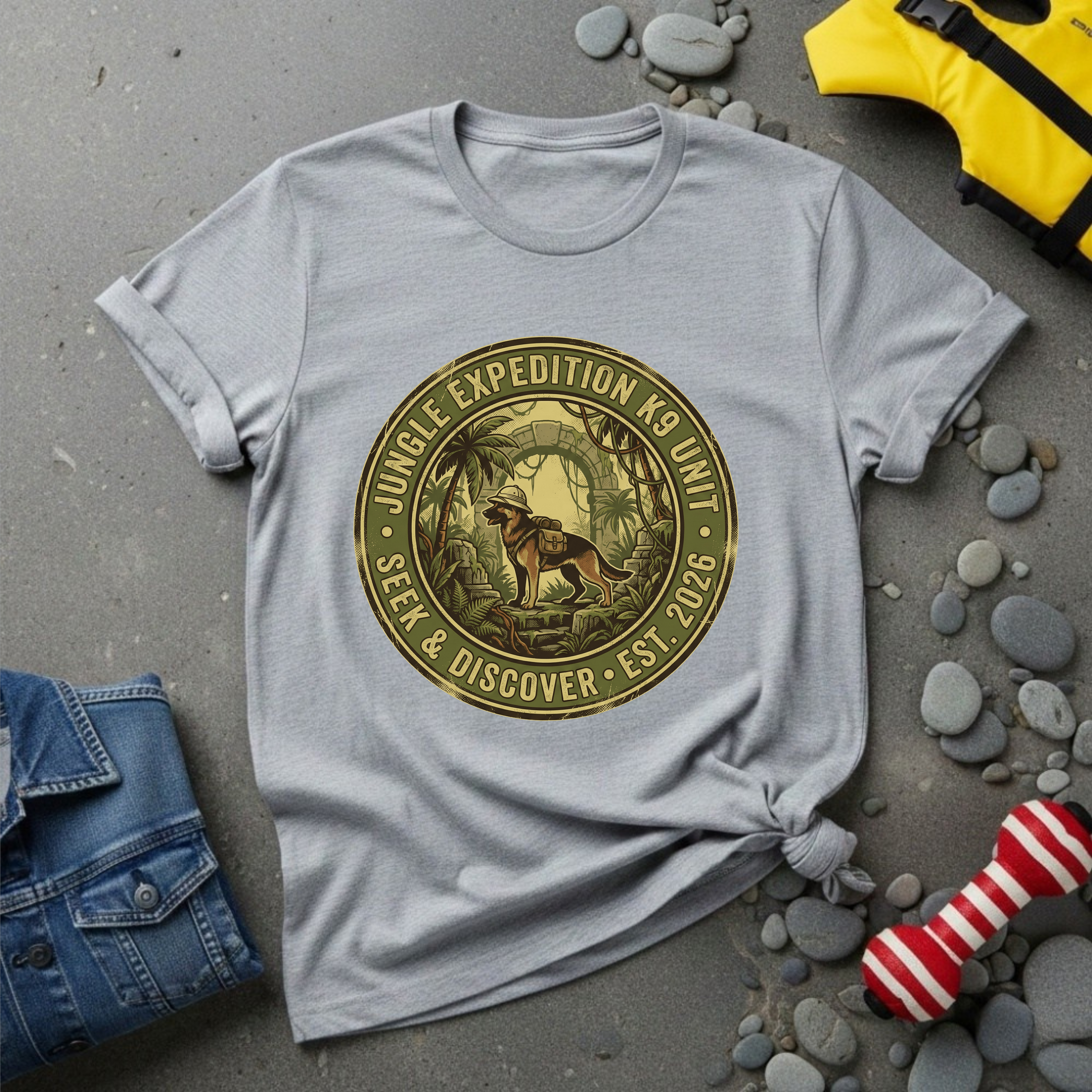 Jungle Expedition K9 T-Shirt