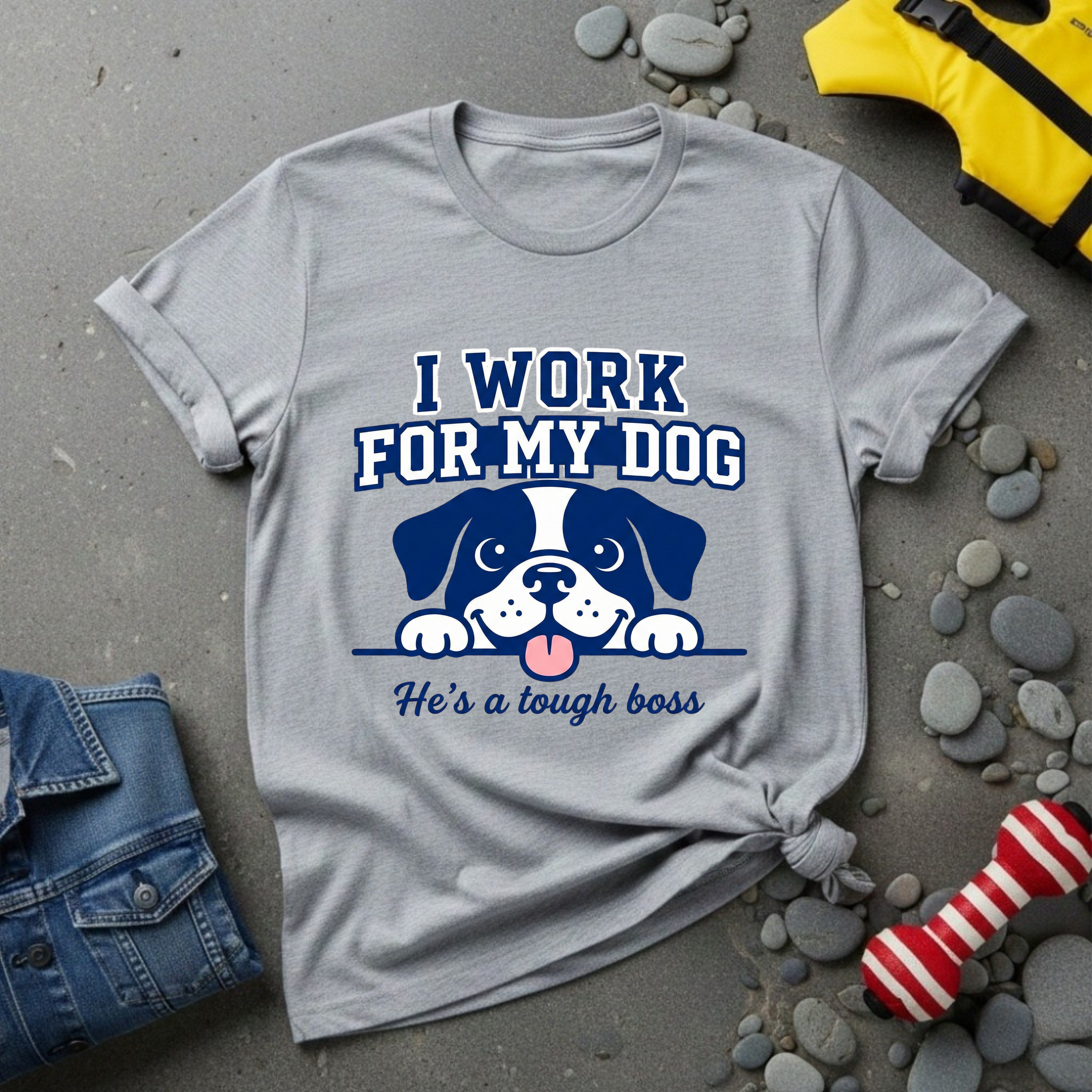 I Work For My Dog T-Shirt