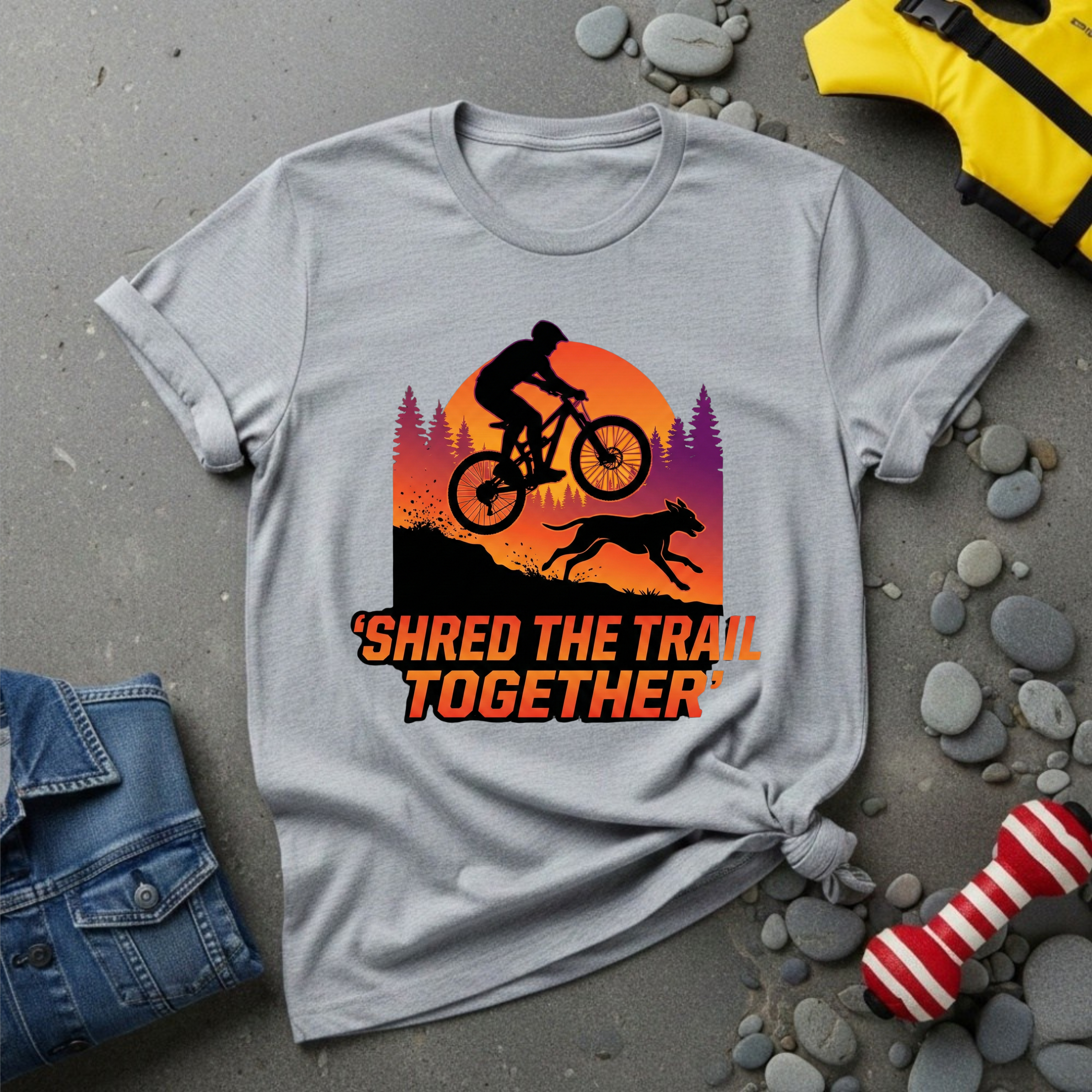 Shred The Trail Together T-Shirt